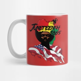 Juneteenth 1865 Black Man Mug